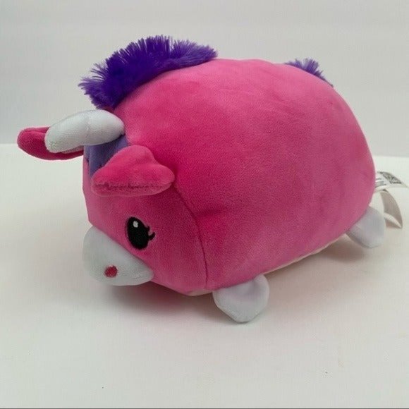 Fiesta Lil Huggy Celeste Pink Unicorn Plush Stuffed Animal - Picture 2 of 8